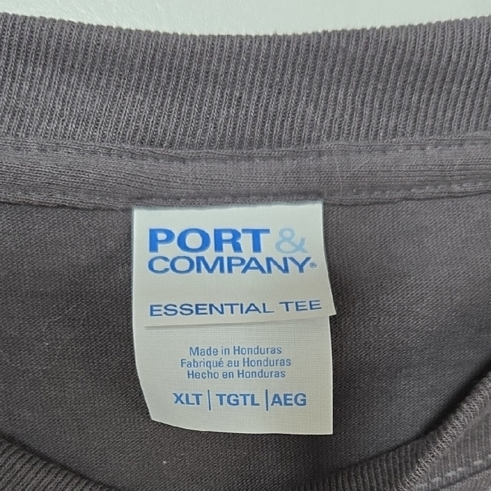 Port & Company Gray Essential Tee